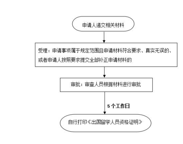深圳市出国留学人员资格审定办理流程